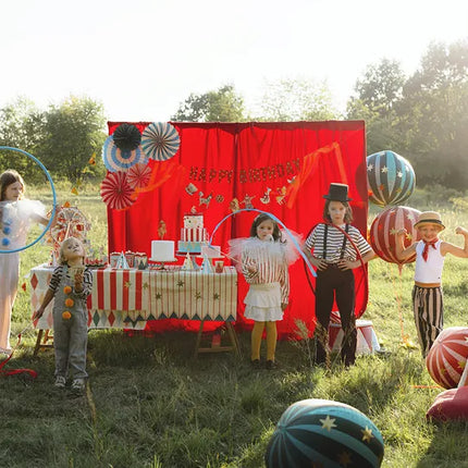 Zielony balon helowy gwiazdki pusty 75 cm
