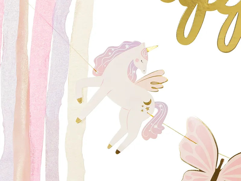 Happy Birthday Letterslinger Unicorn 2,3 m