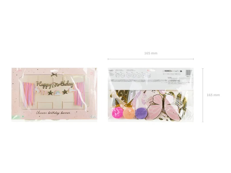 Happy Birthday Letterslinger Unicorn 2,3 m