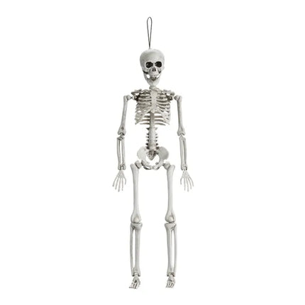 Szkielet na Halloween biały 40 cm