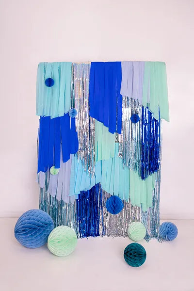 Jasnoniebieski plaster miodu 40 cm