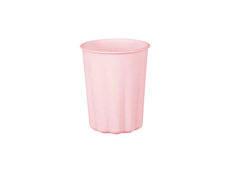 Różowe kubki plastikowe 220ml 4szt