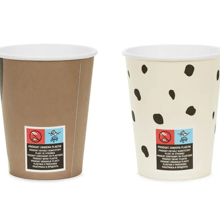 Kubki dla psów 220ml 6szt