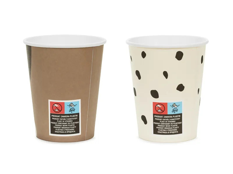Kubki dla psów 220ml 6szt