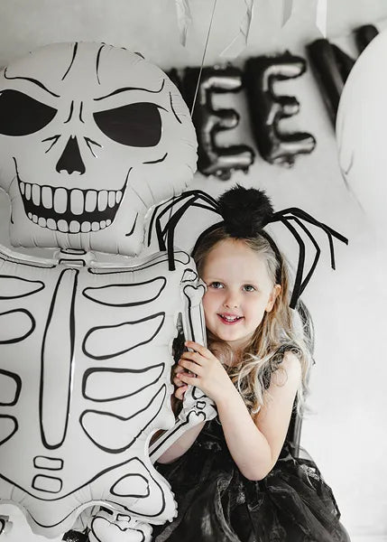 Opaska do włosów na Halloween Czarny Pająk