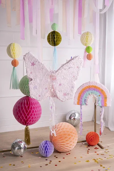 Motylek Pinata Różowy 58cm
