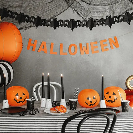 Balony na Halloween Pomarańczowe Dynie 25cm 5szt