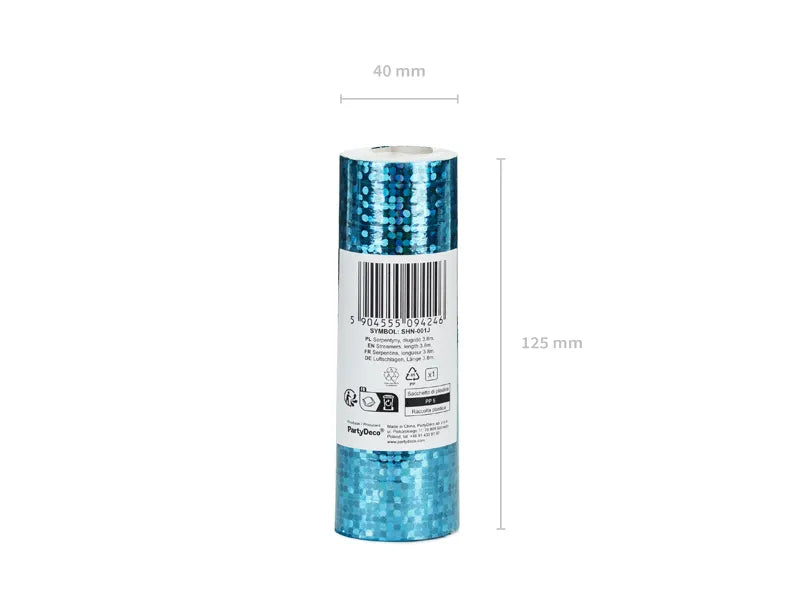 Blue Serpentine Holographic 3,8 m