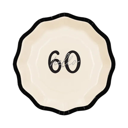 60 Years Talerze 18cm 6szt
