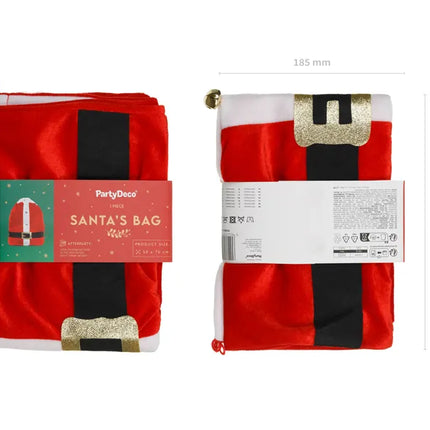 Worek na prezenty Santa Claus, mix, 50x70cm