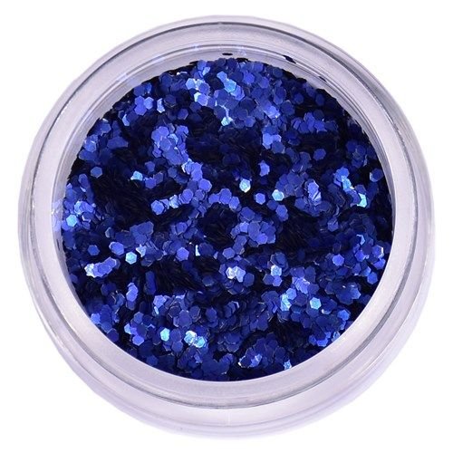 Bio cosmetic glitter blauw L031 (5ml) van Grimas koop je bij Partywinkel