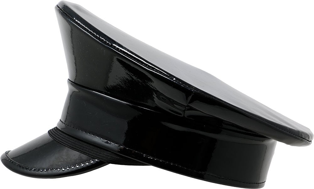 Black pvc cap hq van Fiestas Guirca koop je bij Partywinkel