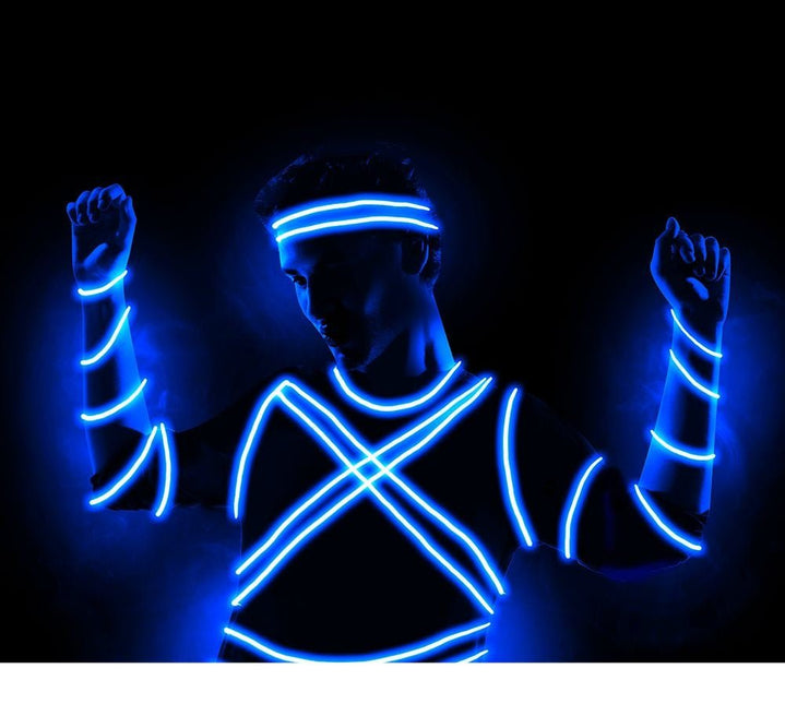 Blauwe Leddraad 5m - Partywinkel - 8434077166093