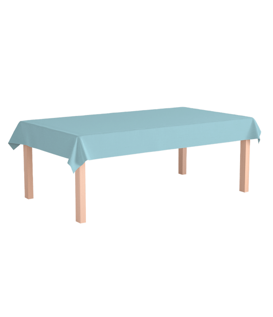 Blauwe Tafelkleed Pastel 2,74m van Paper Dreams koop je bij Partywinkel