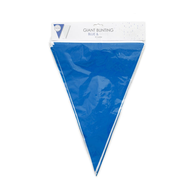 Blauw/Wit XL Slingers 10m van WeFiesta koop je bij Partywinkel