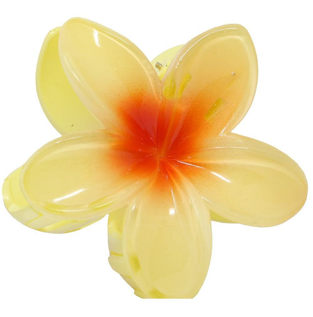 Bloem Haarclip Geel - Partywinkel - 8434077272541