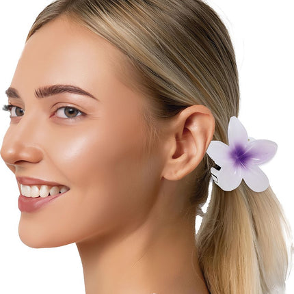 Bloem Haarclip Paars - Partywinkel - 8434077272503