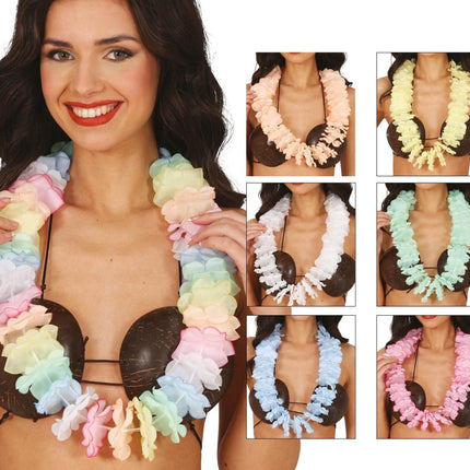 Bloemen Hawaii Krans 6,5cm - Partywinkel - 8434077179208