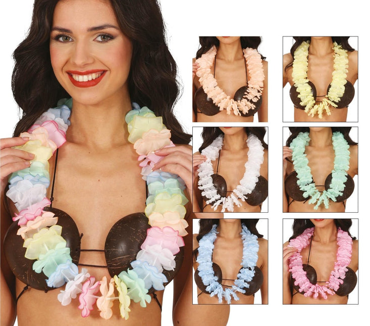 Bloemen Hawaii Krans 6,5cm - Partywinkel - 8434077179208