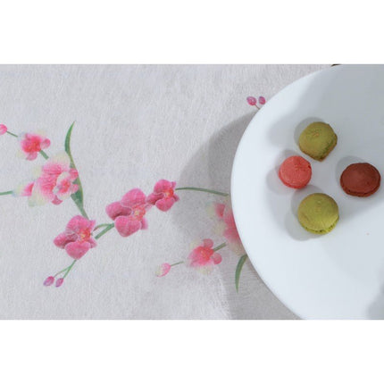 Bloemen Tafelloper Orchids 5m van CHAKS koop je bij Partywinkel