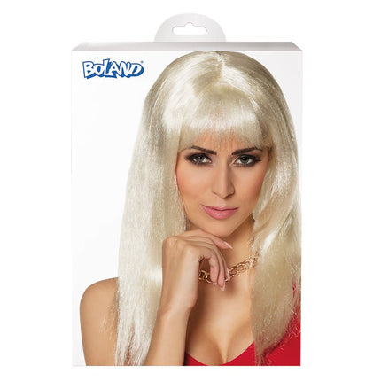 Blonde Pruik Spicy van Boland koop je bij Partywinkel