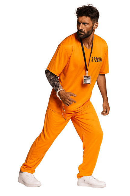 Boevenpak Oranje 5 delig van PartyXclusive koop je bij Partywinkel