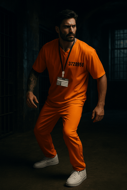 Boevenpak Oranje 5 delig van PartyXclusive koop je bij Partywinkel