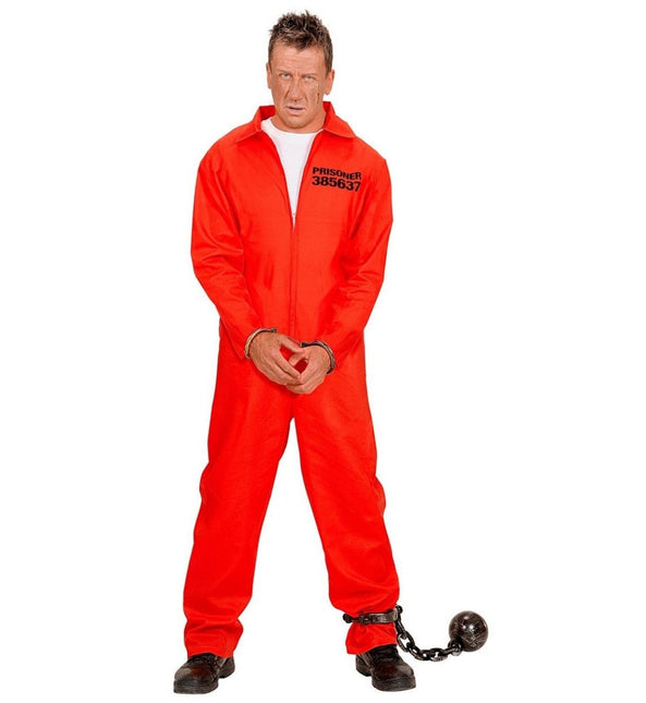 Boevenpak Rood County Jail Heren van Widmann koop je bij Partywinkel