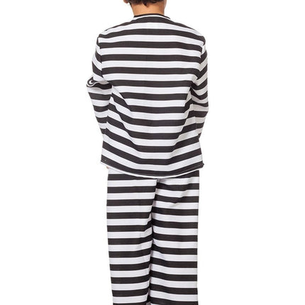 Boevenpak Zwart Wit Kind van Wilbers & Wilbers koop je bij Partywinkel