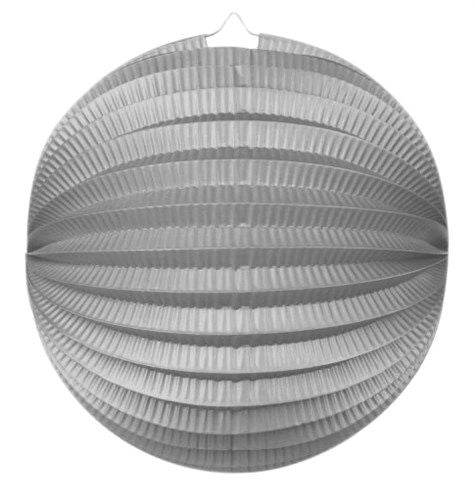 Bollampion metallic zilver 23cm van Haza Witbaard koop je bij Partywinkel