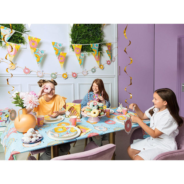 Borden Donut 23cm 8st van Boland koop je bij Partywinkel