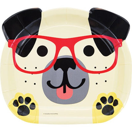 Borden Honden 20cm 8st van Creative Converting koop je bij Partywinkel
