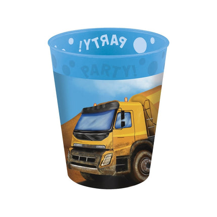 Bouw Beker 250ml 4st van Procos koop je bij Partywinkel