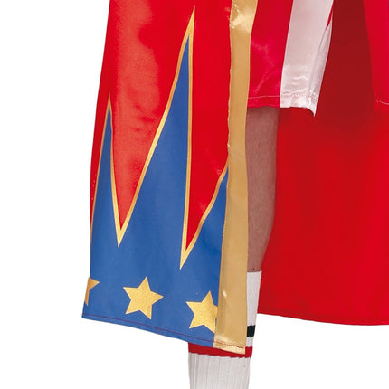 Boxer Kostuum Rood Blauw van Fiestas Guirca koop je bij Partywinkel