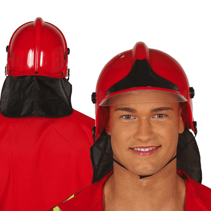 Brandweerman Helm van Fiestas Guirca koop je bij Partywinkel