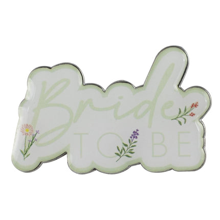 Bride To Be Badge van Ginger Ray koop je bij Partywinkel