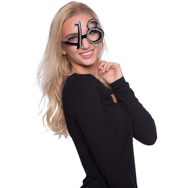 Bril 18 Jaar - Partywinkel - 8714572216531
