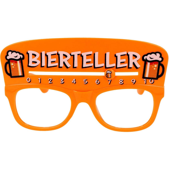 Bril - "Bierteller" van Folat koop je bij Partywinkel