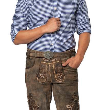 Lederhosen Brown Short Brixen