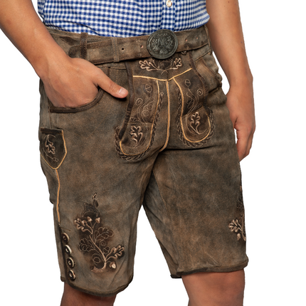 Lederhosen Brown Short Brixen
