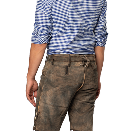 Lederhosen Brown Short Brixen
