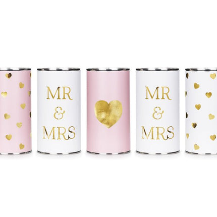 Bruiloft Autodecoratie Blikjes 14cm 5st - Partywinkel - 5904555045972