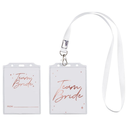 Bruiloft Badge 12,5cm van Partydeco koop je bij Partywinkel