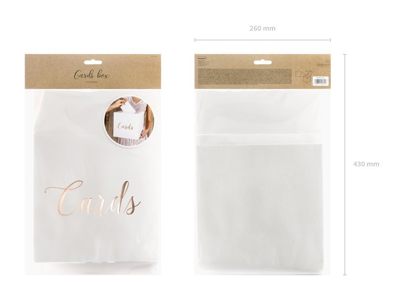 Bruiloft Enveloppendoos 24cm van Partydeco koop je bij Partywinkel