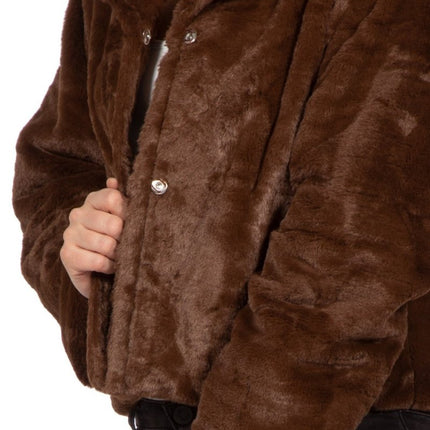 Bruine Bontjas Bruin Dames van Wilbers & Wilbers koop je bij Partywinkel