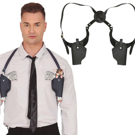 Bruine Holster Schouder - Partywinkel - 8434077271711
