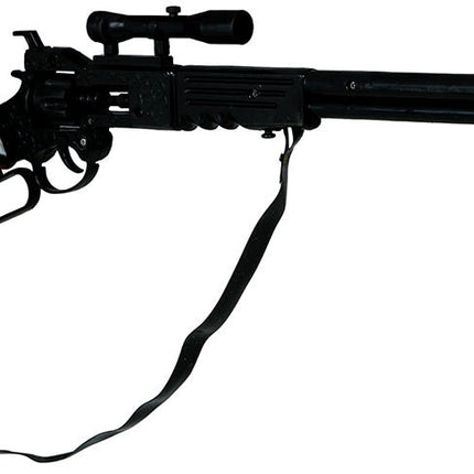 Bruine Nep Wapenset Met Richtkijker 64cm - Partywinkel - 8434077166024