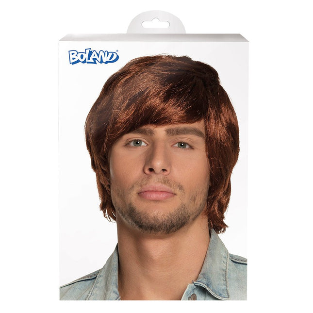 Bruine Pruik Tyler van Boland koop je bij Partywinkel
