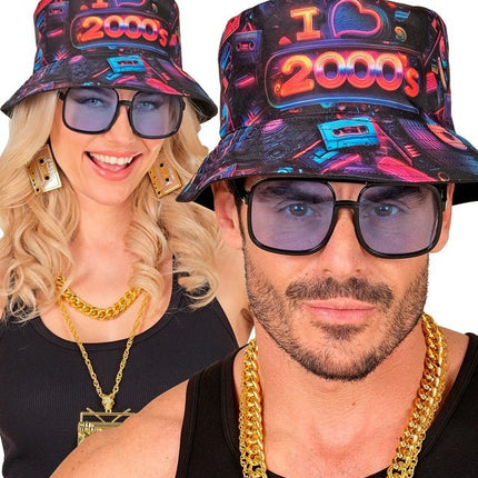 Bucket Hat 2000's van Widmann koop je bij Partywinkel