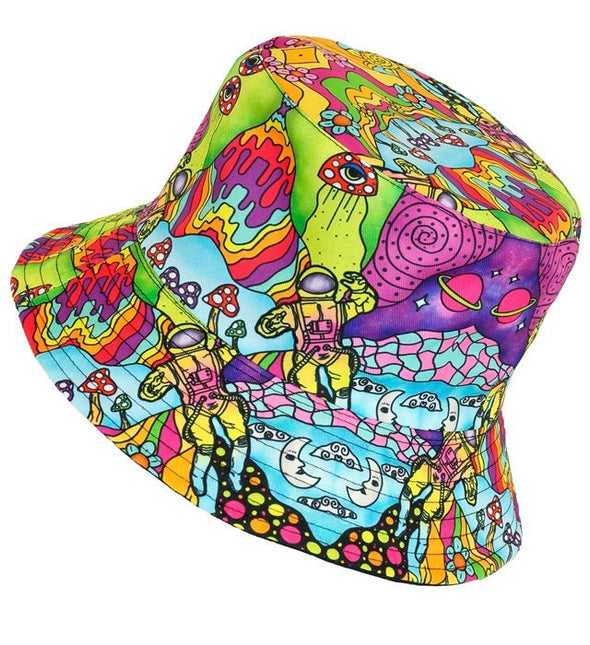 Bucket Hat Psychedelisch van Widmann koop je bij Partywinkel